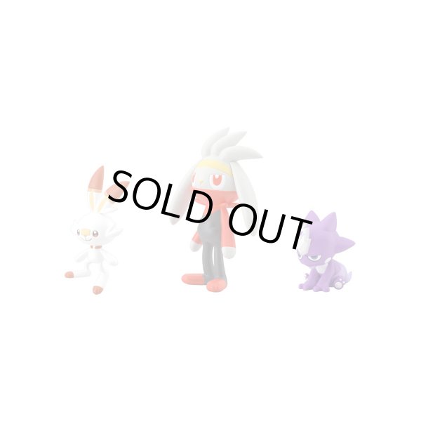 Photo2: BANDAI POKEMON SCALE WORLD Galar edition "Scorbunny Raboot Toxel" 1/20 Figure (2)