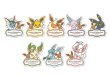 Photo2: Pokemon Center 2021 Eievui Collection Sticker Sheet Vaporeon (2)