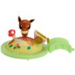 Photo1: Pokemon 2013 Takara Tomy Pita-Poke Eevee PPS-10 Mini figure PitaPoke (1)