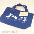 Photo5: Pokemon 2014 POKEMIKKE Mini Tote bag B Navy (5)