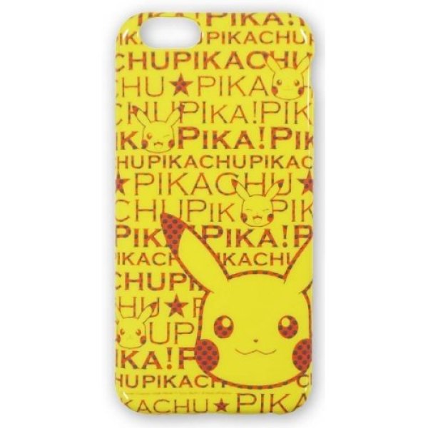 Photo1: Pokemon 2014 iPhone 6 Soft Case Pikachu logo PIKA! Jacket Cover (1)