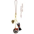 Photo2: Studio Ghibli Kiki's Delivery Service Chocolate Jiji Figure Mobile Phone Strap (2)