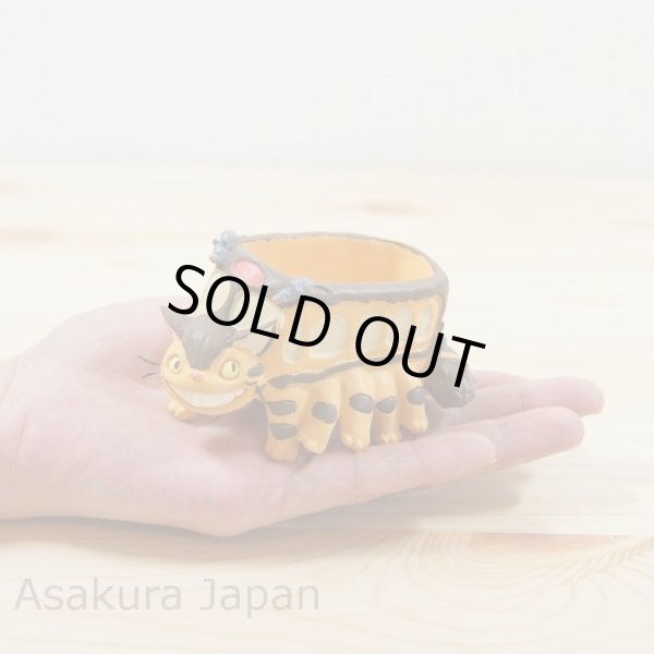 Photo4: Studio Ghibli My Neighbor Totoro FIGURE Mini PLANTER Cat bus neko (4)