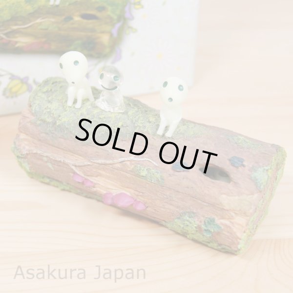 Photo2: Studio Ghibli Princess Mononoke Kodama Figure Accessory case Jewelry case (2)