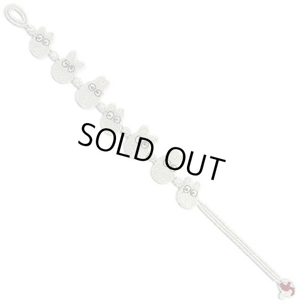 Photo2: Studio Ghibli My Neighbor Totoro Ghibli Lace bracelet " Sho Totoro & Mushroom " (2)