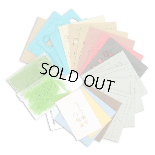 Photo3: Studio Ghibli mini Paper Craft Kit My Neighbor Totoro 01 "Moving" (3)