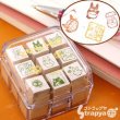 Photo1: Studio Ghibli My Neighbor Totoro mini rubber Stamp set (1)