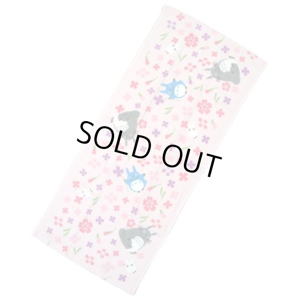 Photo2: Studio Ghibli My Neighbor Totoro Gauze towel Dianthus (2)