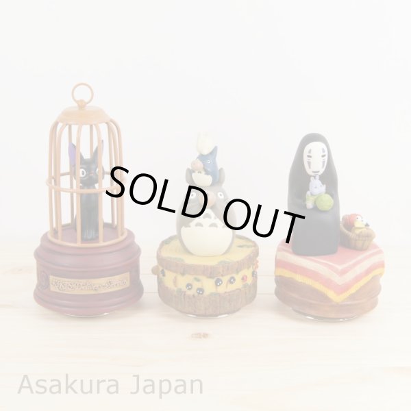 Photo5: Studio Ghibli Spirited Away Kaonashi Music box No Face (5)