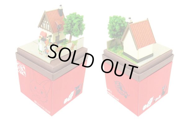 Photo2: Studio Ghibli mini Paper Craft Kit Kiki's Delivery Service 07 "Osono and Kiki" (2)