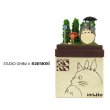 Photo1: Studio Ghibli mini Paper Craft Kit My Neighbor Totoro 03 "Totoro and Bus stop" (1)