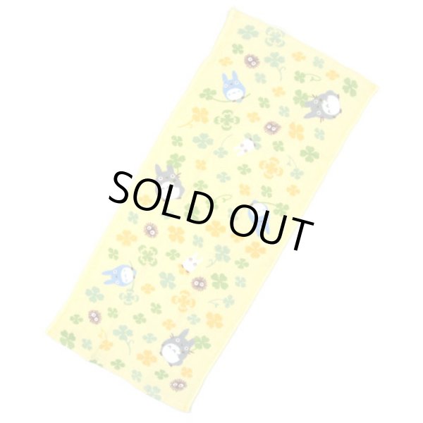 Photo2: Studio Ghibli My Neighbor Totoro Gauze towel Clover (2)