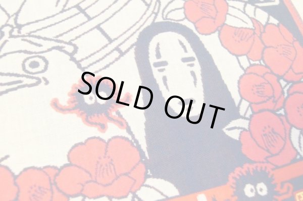 Photo3: Studio Ghibli Spirited Away gauze handkerchief Kaonashi (3)