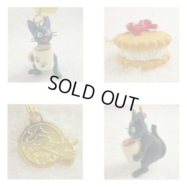 Photo3: Studio Ghibli Kiki's Delivery Service Biscuit Jiji Figure Mobile Phone Strap (3)