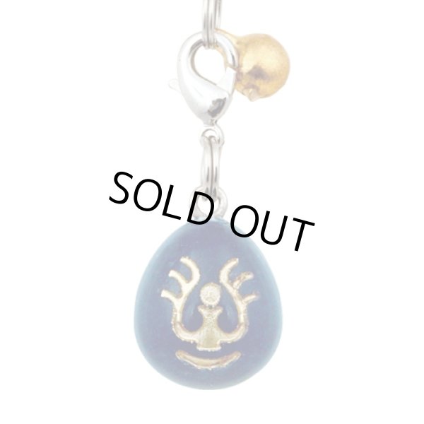 Photo2: Studio Ghibli LAPUTA Castle in the Sky Flying stone Gemstone Mobile Phone Strap Sodalite (2)