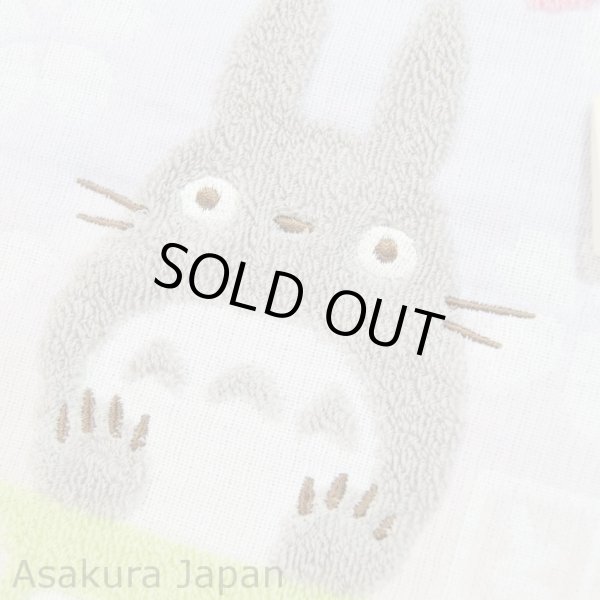 Photo4: Studio Ghibli My Neighbor Totoro Mini Hand Towel cherry-blossom (4)