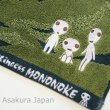 Photo3: Studio Ghibli Princess Mononoke Mini Towel & Face Towel set kodama (3)