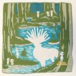 Photo1: Studio Ghibli Princess Mononoke gauze handkerchief Kodama Forest Spirit (1)