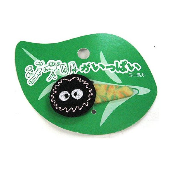 Photo1: Studio Ghibli Hair Accessory Clip My Neighbor Totoro "Makkuro Kurosuke" (1)