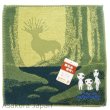 Photo1: Studio Ghibli Princess Mononoke kodama Mini Hand Towel (1)