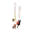 Photo2: Studio Ghibli Kiki's Delivery Service Strawberry jam Jiji Figure Mobile Phone Strap (2)