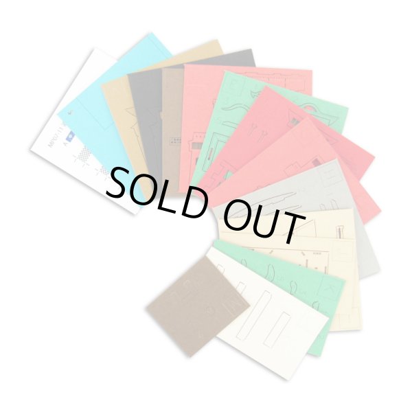 Photo3: Studio Ghibli mini Paper Craft Kit Spirited Away 11 "Yuya and Chihiro" (3)