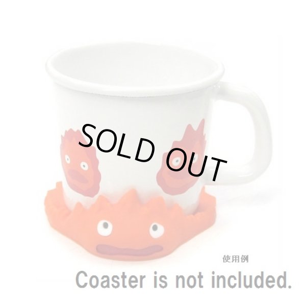 Photo5: Studio Ghibli Howl's Moving Castle Calcifer Enamel Mug (5)