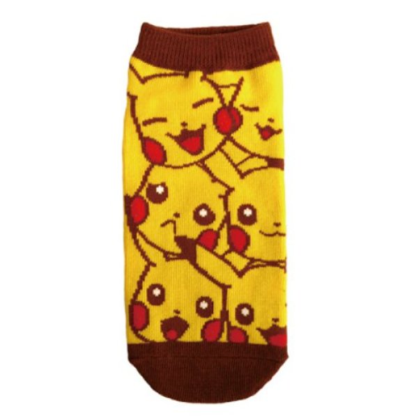 Photo1: Pokemon Socks for Women Pikachu Ippai 22 - 24 cm 1Pair (1)