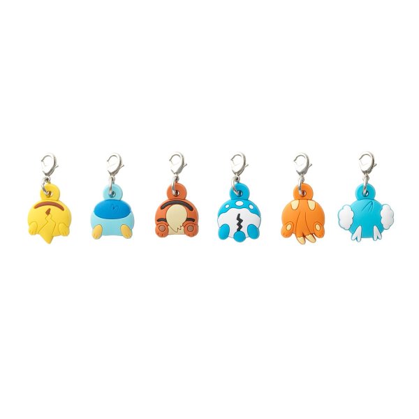 Photo1: Pokemon Center 2015 Hip Pop Parade Rubber Charm Set (1)