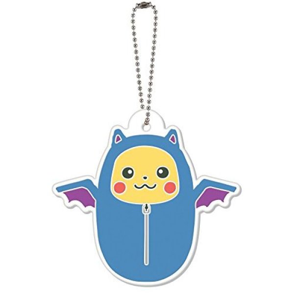 Photo1: Pokemon 2015 Pikachu Nebukuro Sleeping Bag Collection Rubber Charm Golbat (1)