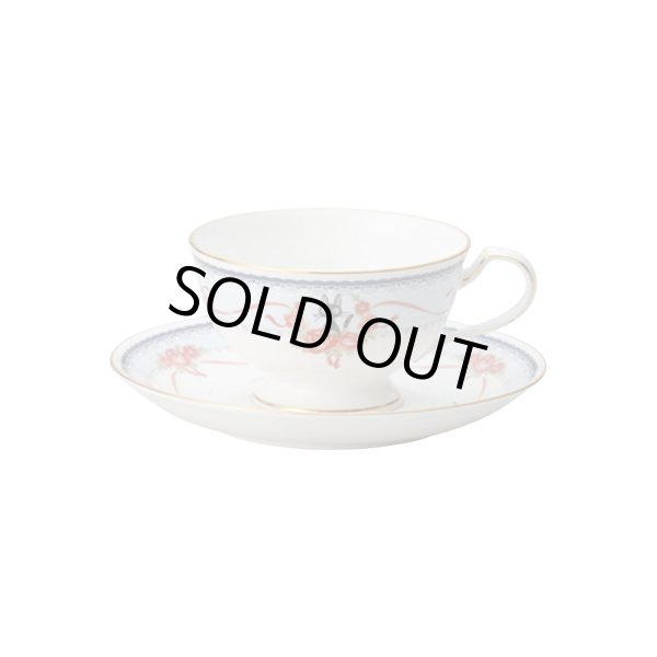 Photo1: Studio Ghibli Kiki's Delivery Service Noritake Tea Cup & Saucer BLUE Bone china (1)