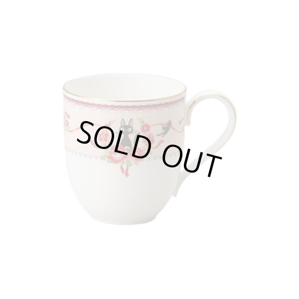 Photo1: Studio Ghibli Kiki's Delivery Service Noritake Mug PINK tea cup Bone china (1)