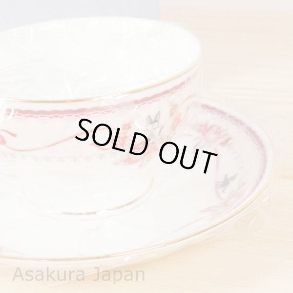 Photo5: Studio Ghibli Kiki's Delivery Service Noritake Tea Cup & Saucer PINK Bone china (5)