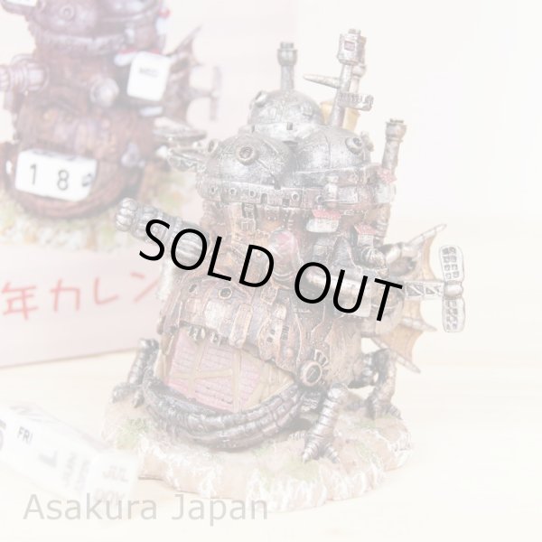 Photo3: Studio Ghibli Howl's Moving Castle Figure Calendar (3)