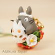 Photo1: Studio Ghibli My Neighbor Totoro Seasons Figure strap Winter Camellia (1)