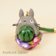 Photo1: Studio Ghibli My Neighbor Totoro Seasons Figure strap Summer Morning glory (1)