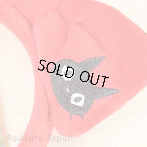 Photo3: Studio Ghibli Kiki's Delivery Service Jiji Ribbon Hair bands Hoop Bow (3)
