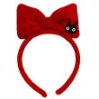 Photo1: Studio Ghibli Kiki's Delivery Service Jiji Ribbon Hair bands Hoop Bow (1)