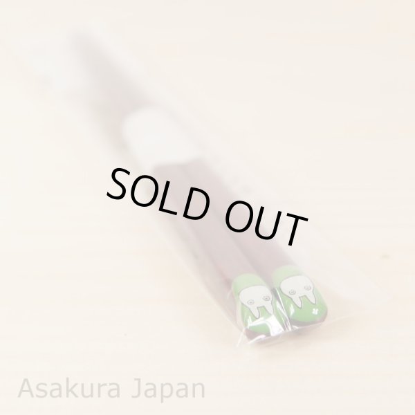 Photo2: Studio Ghibli Chopsticks Pukkuri My Neighbor Totoro Sho Totoro Green Adult Size (2)