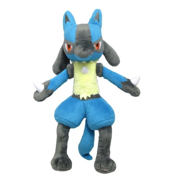 Photo1: Pokemon 2015 ALL STAR COLLECTION Lucario Plush Toy SAN-EI (1)