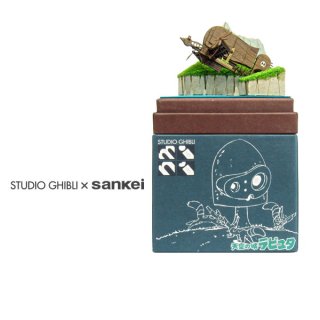 Studio Ghibli Wooden Art ki-gu-mi Craft kit Laputa Castle in
