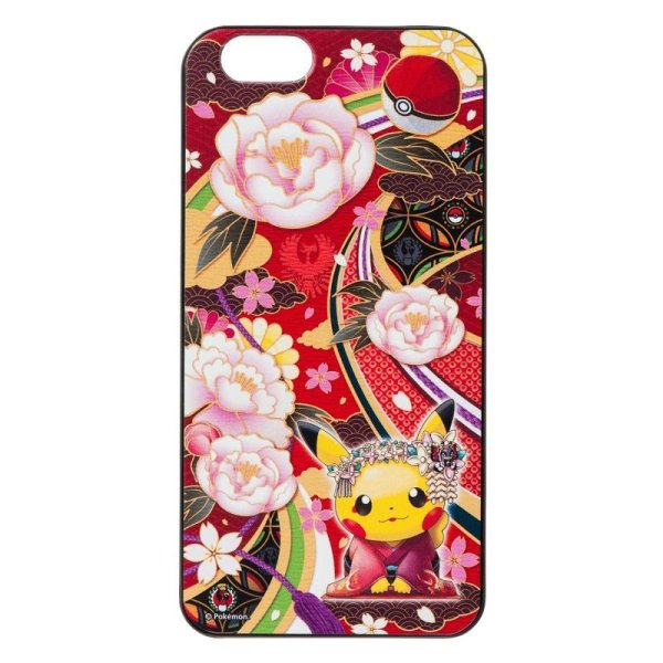 Photo1: Pokemon Center Kyoto 2016 Maiko-han Pikachu iPhone 6 6s Hard Case Jacket Cover (1)