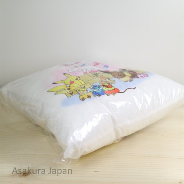 Photo2: Pokemon Center Online 2016 Mini Cushion #4 Pikachu Sylveon Eevee Vaporeon Mew Pillow (2)