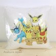 Photo1: Pokemon Center Online 2016 Mini Cushion #1 Pikachu Vaporeon Flareon Jolteon Pillow (1)