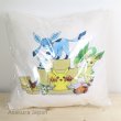Photo1: Pokemon Center Online 2016 Mini Cushion #3 Pikachu Glaceon Leafeon Eevee Pillow (1)