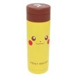 Photo1: Pokemon 2016 Pikachu Face Tail Slim Thermo stainless bottle cup (1)