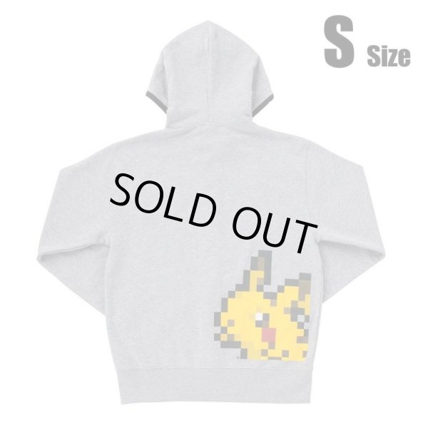 Photo1: Pokemon Center 2016 Pixel design Pikachu Dot Hoodie S size parka (1)