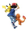 Photo2: MEGAHOUSE G.E.M. SERIES Pokemon Ash & Pikachu & Charmander PVC Figure (2)