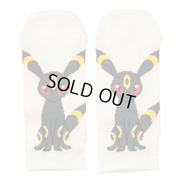 Photo1: Pokemon Center 2016 Evolutions Short Socks for Women 23 - 25cm 1 Pair Umbreon (1)