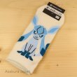 Photo2: Pokemon Center 2016 Evolutions Short Socks for Women 23 - 25cm 1 Pair Glaceon (2)